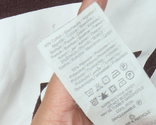 Jack & Jones Men's Brown Pullover Hoodie L