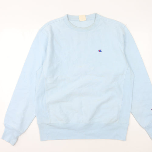 Champion Unisex Blue Sweatshirt, Size 6, Lightweight Casual