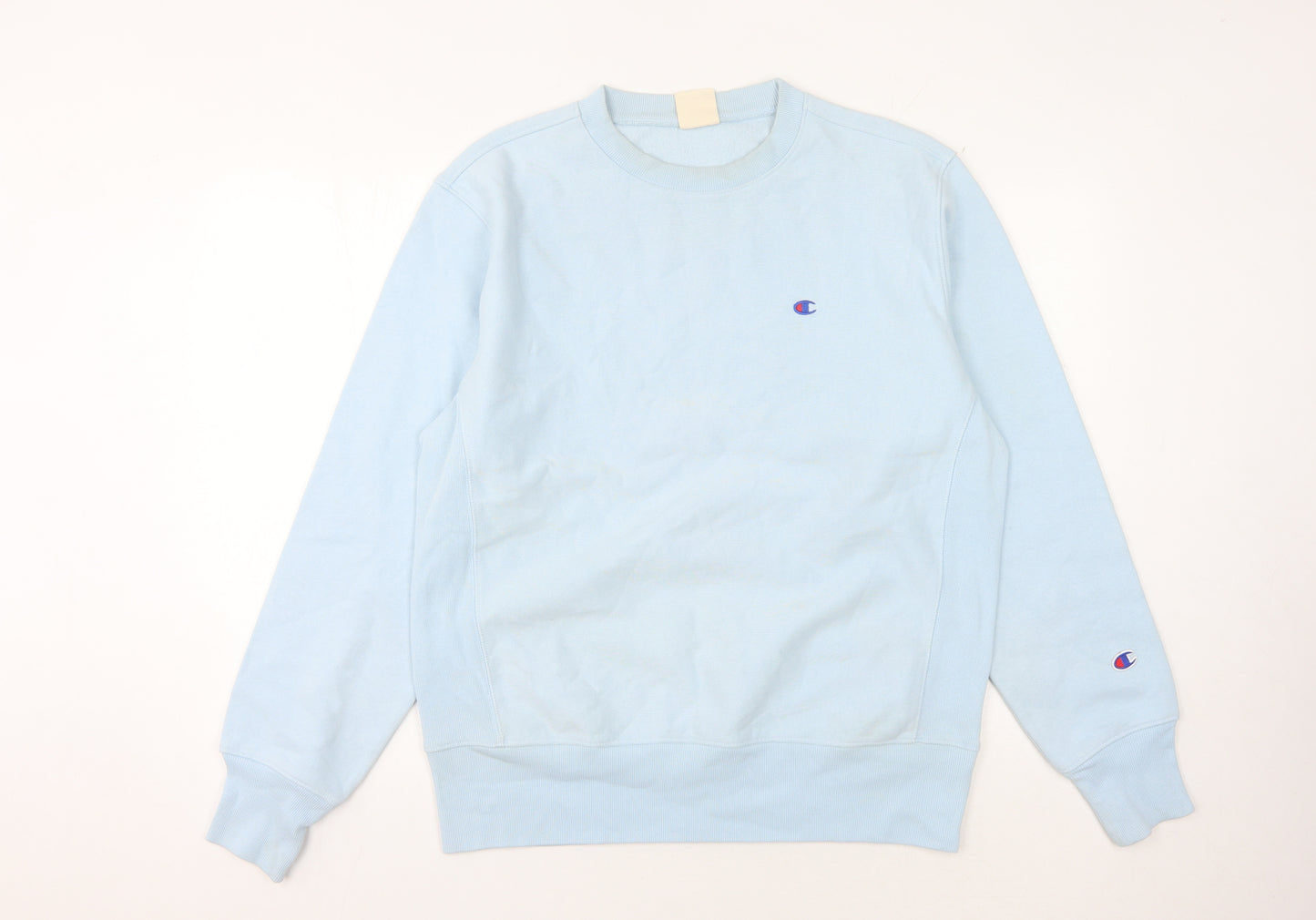 Champion Unisex Blue Sweatshirt, Size 6, Lightweight Casual