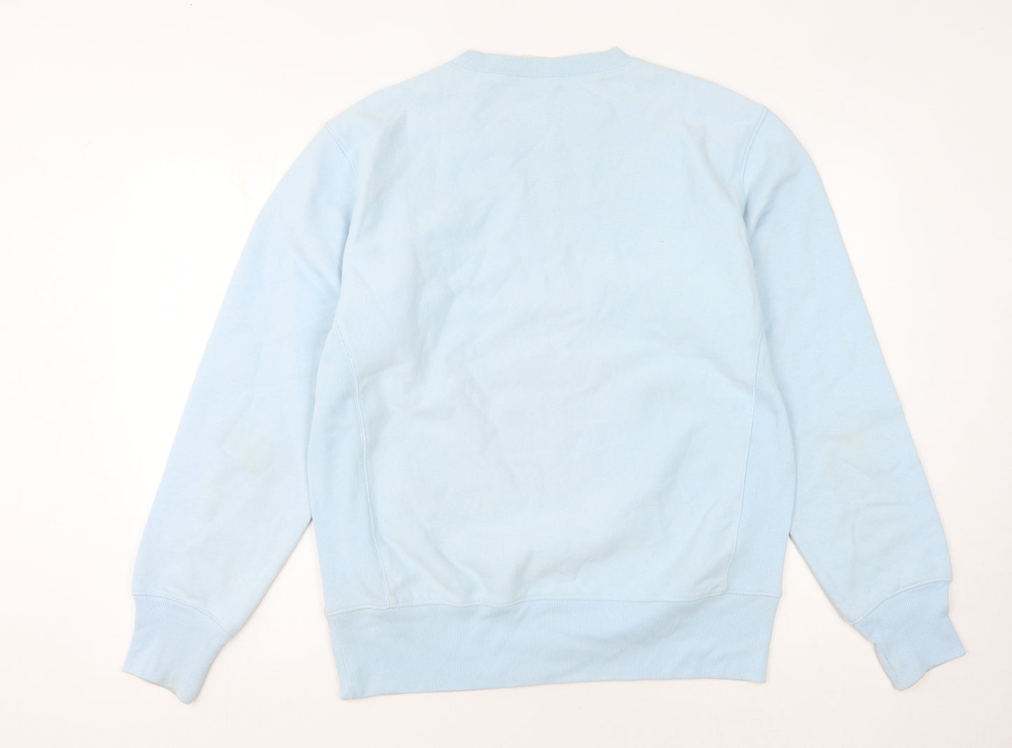 Champion Unisex Blue Sweatshirt, Size 6, Lightweight Casual