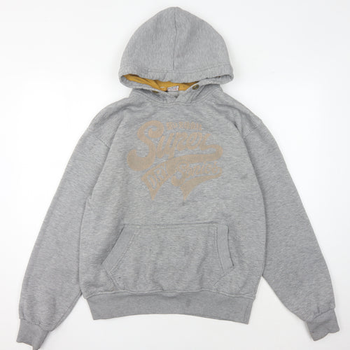 Superdry Men's Grey XL Vintage Pullover Hoodie