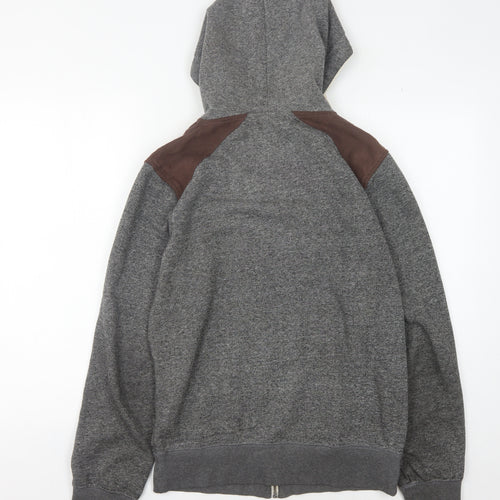 Twenty Six Original Men's Grey Full Zip Hoodie M