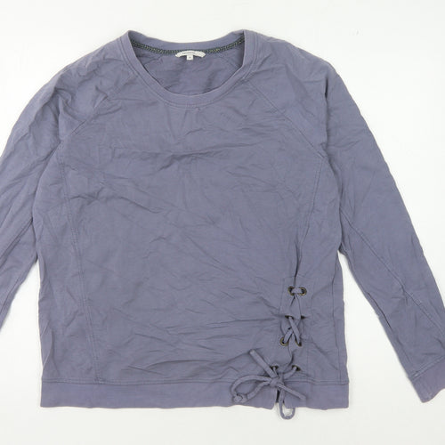 Sandwich Women's Blue Pullover Sweatshirt, Size M