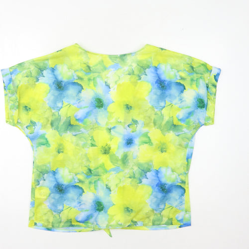 Wallis Women's Multicoloured Floral Tunic Blouse M