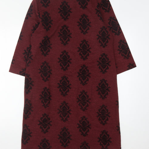 White Stuff Women's Red Shift Dress Size 14
