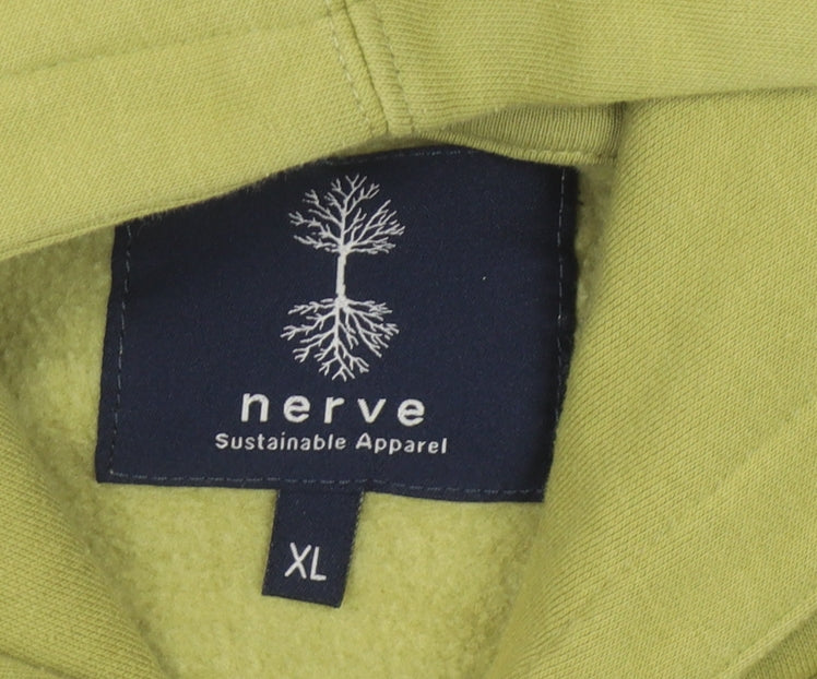 Nerve Men's Green XL Pullover Hoodie