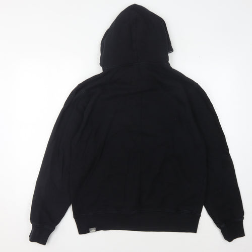 The North Face Men's Black Hoodie L Pullover Logo