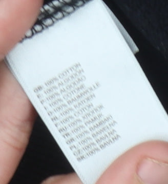 The North Face Men's Black Hoodie L Pullover Logo