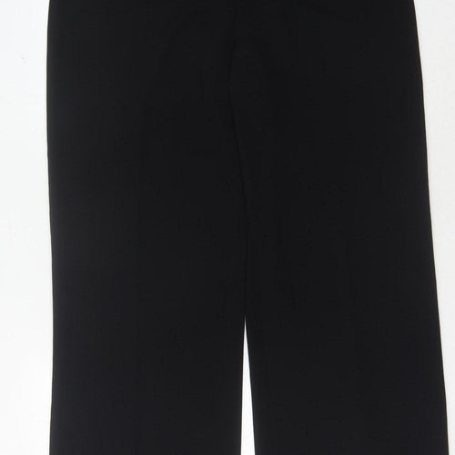 Debenhams Women's Black Straight Trousers Size 16