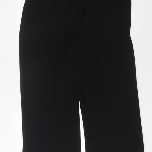 Debenhams Women's Black Straight Trousers Size 16
