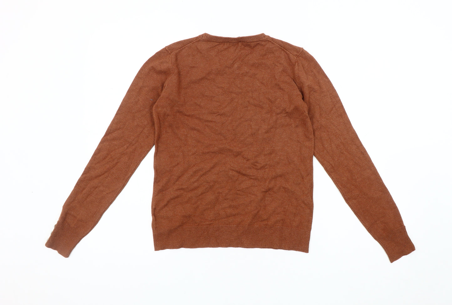 Warehouse Women's Brown Pullover Jumper Size 10