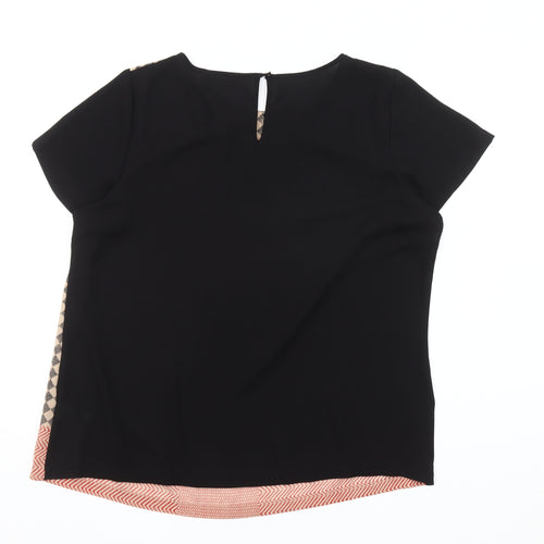 Marks and Spencer Women's Geometric Blouse - Size 14