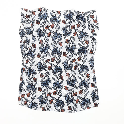 Yessica Women's Multicoloured Floral Top, Size 10