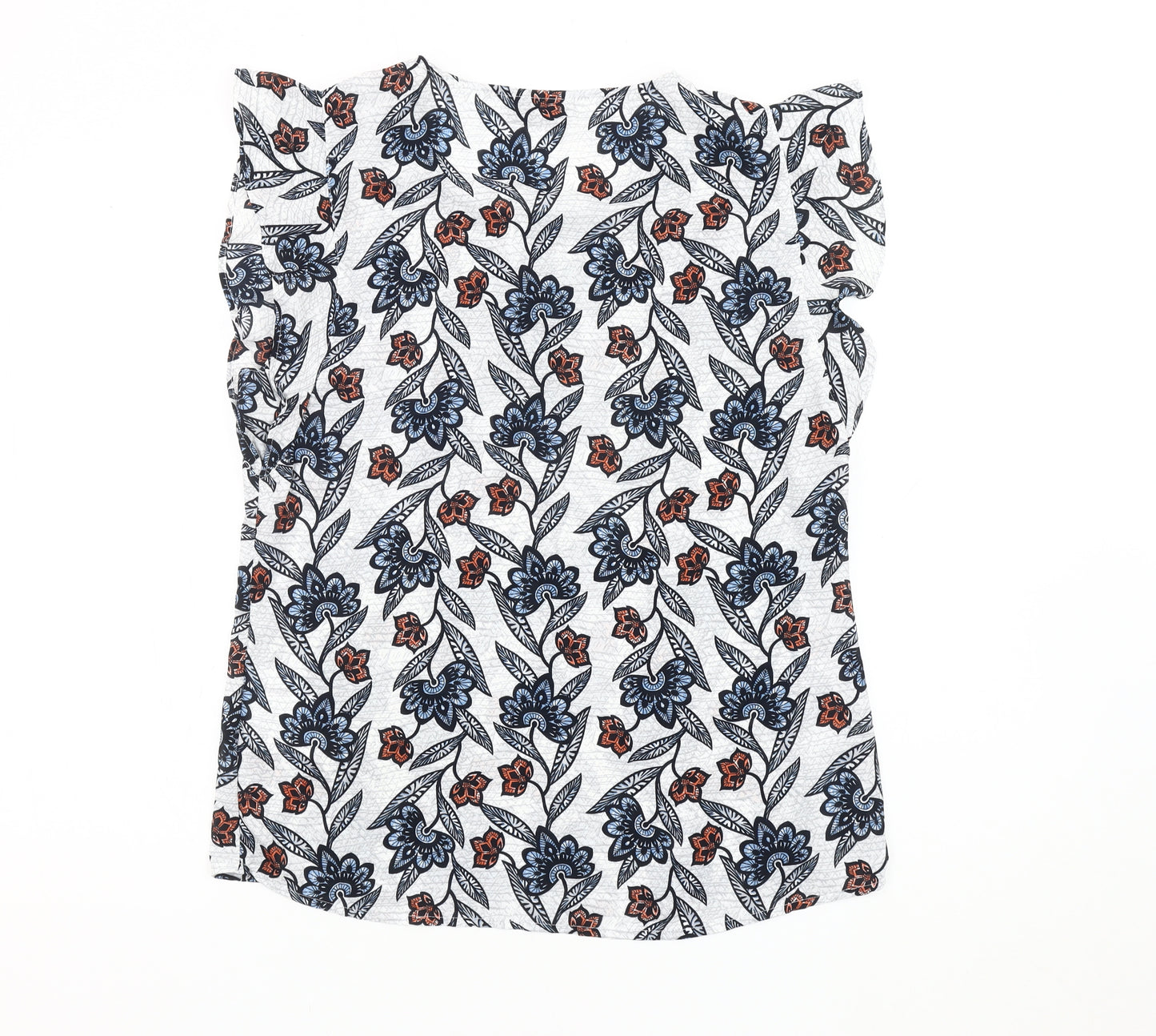 Yessica Women's Multicoloured Floral Top, Size 10