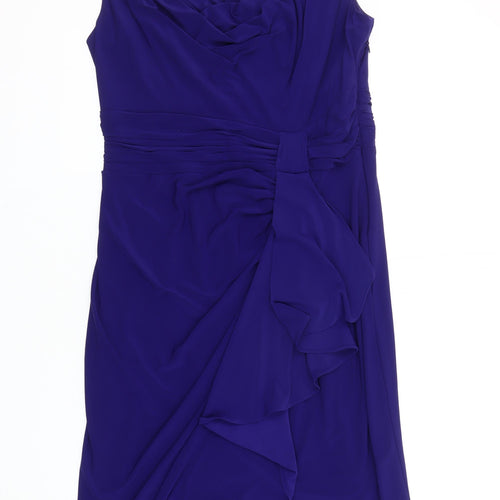 Scarlett Nite Women’s Purple Sheath Dress Size 12