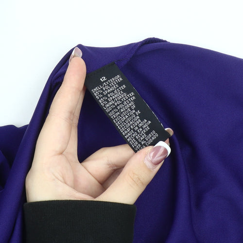 Scarlett Nite Women’s Purple Sheath Dress Size 12