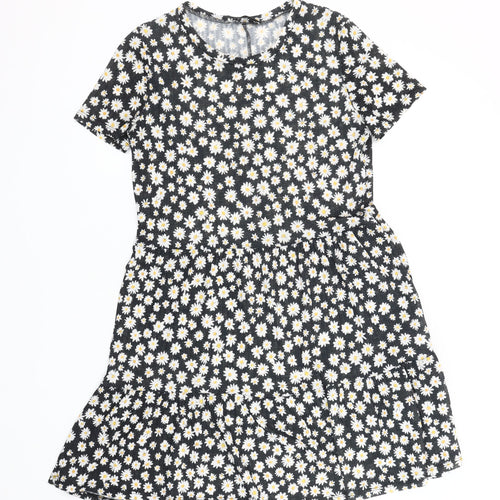 Zara Women's Floral A-Line Dress Size 12