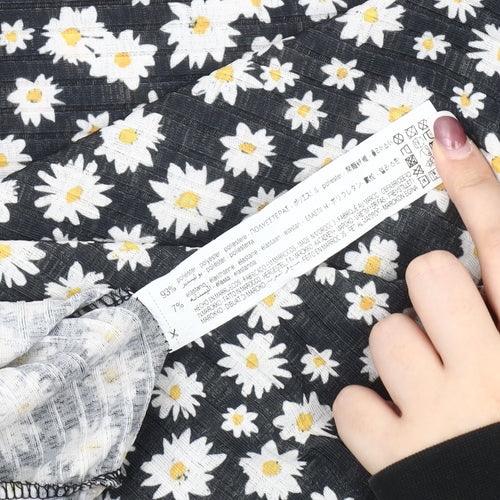 Zara Women's Floral A-Line Dress Size 12