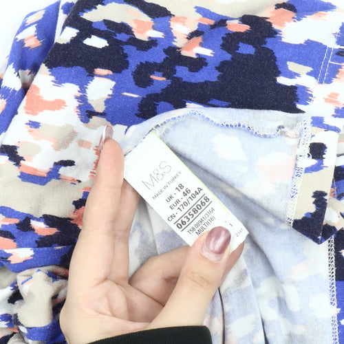 Marks and Spencer Women's Multicoloured Top Size 18