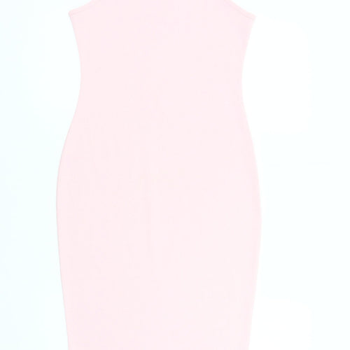 In The Style Women's Pink Bodycon Midi Dress Size 10