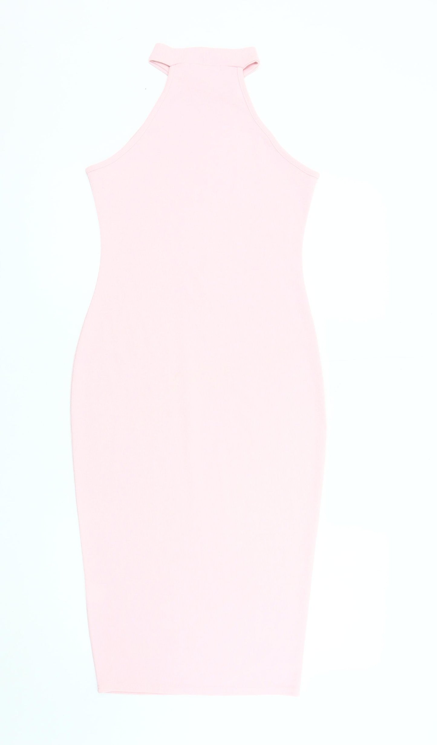 In The Style Women's Pink Bodycon Midi Dress Size 10