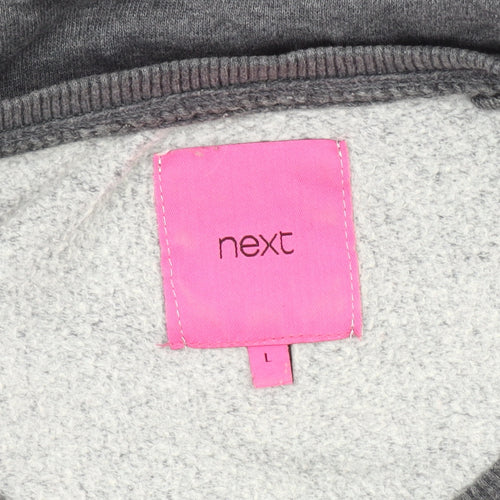 Next Men's Grey Pullover Sweatshirt L