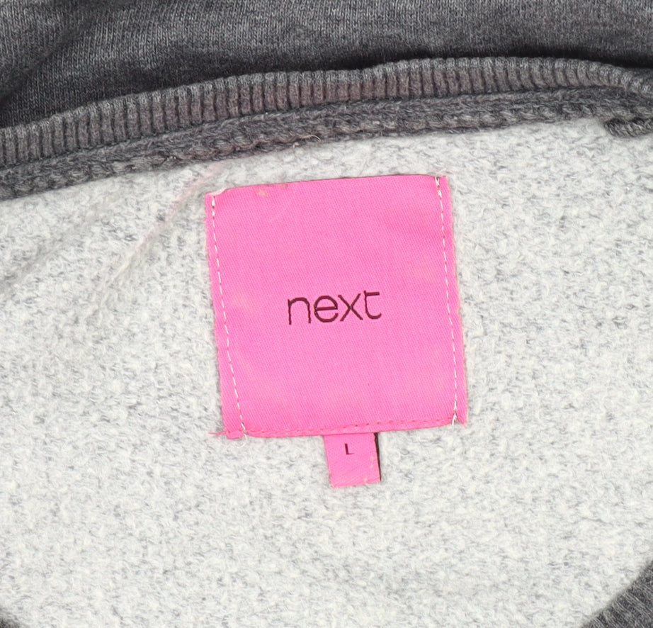 Next Men's Grey Pullover Sweatshirt L