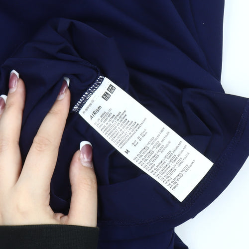 UNIQLO Women's Blue A-Line Dress M