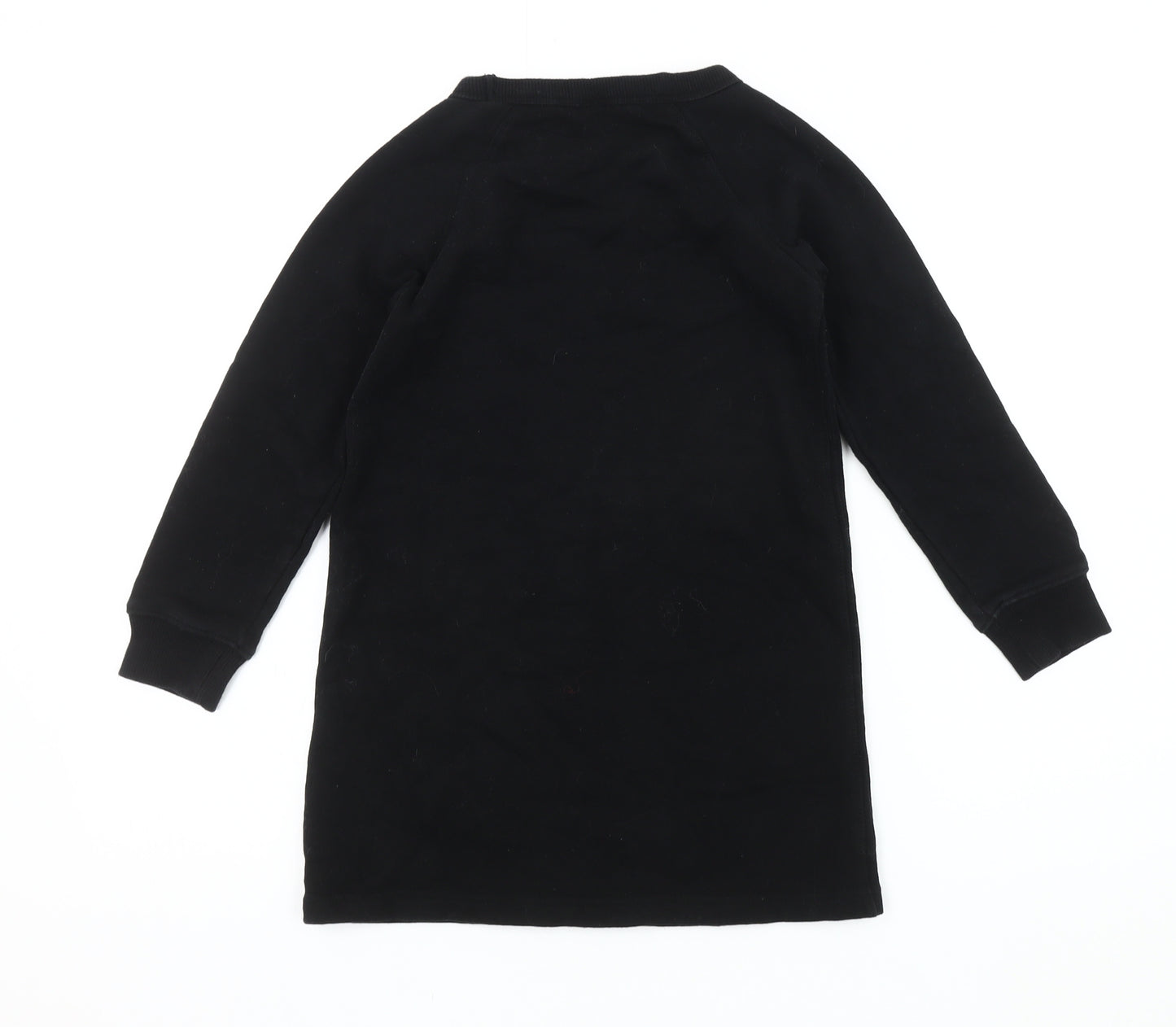 Next Girls Black Sweatshirt Dance Theme 7 Years - Stylish & Comfortable