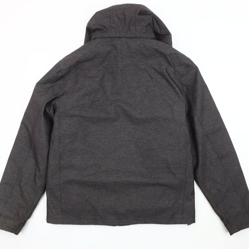 Marks and Spencer Men's Grey Hooded Puffer Jacket M