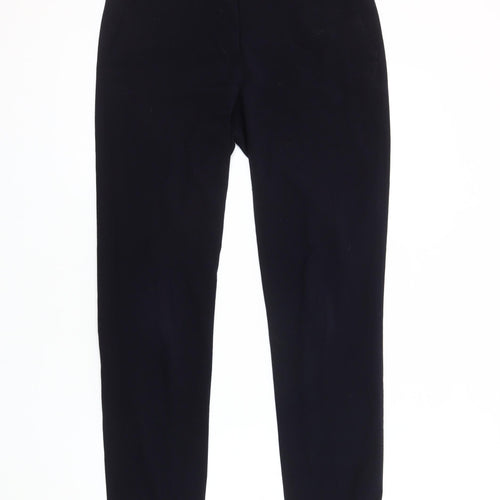 Zara Basic Black Women's Trousers, Size 10, Classic Fit