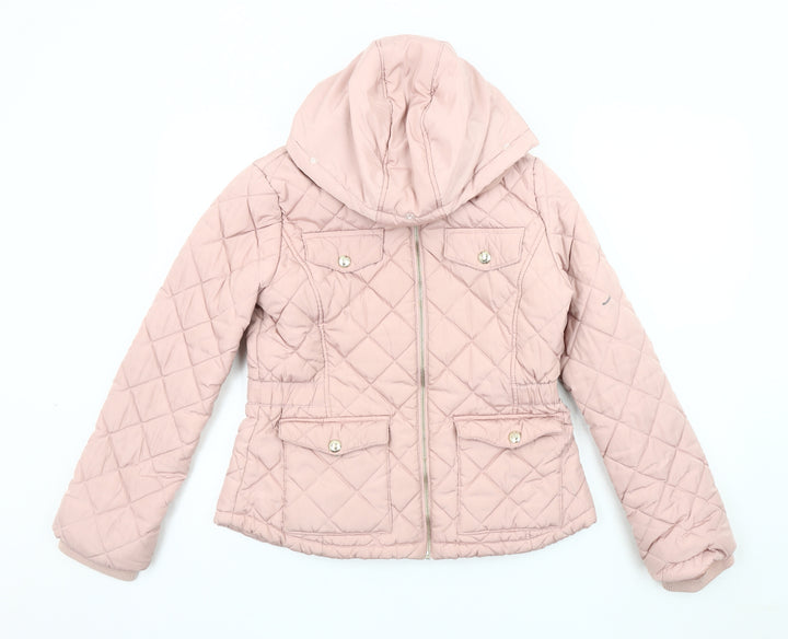 River Island Girls Pink Puffer Jacket 15-16 Years