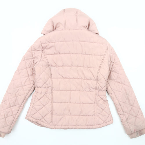 River Island Girls Pink Puffer Jacket 15-16 Years
