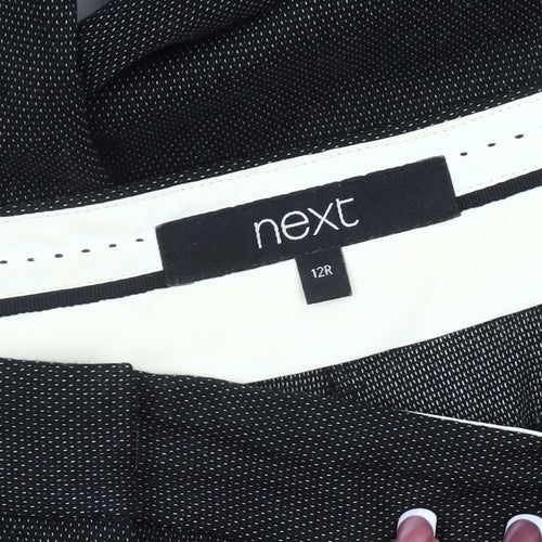 Next Men's Black Regular Fit Trousers Size 12