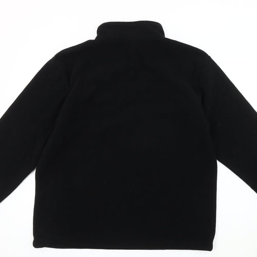 Newsweek Men's XL Black Fleece Pullover Sweatshirt