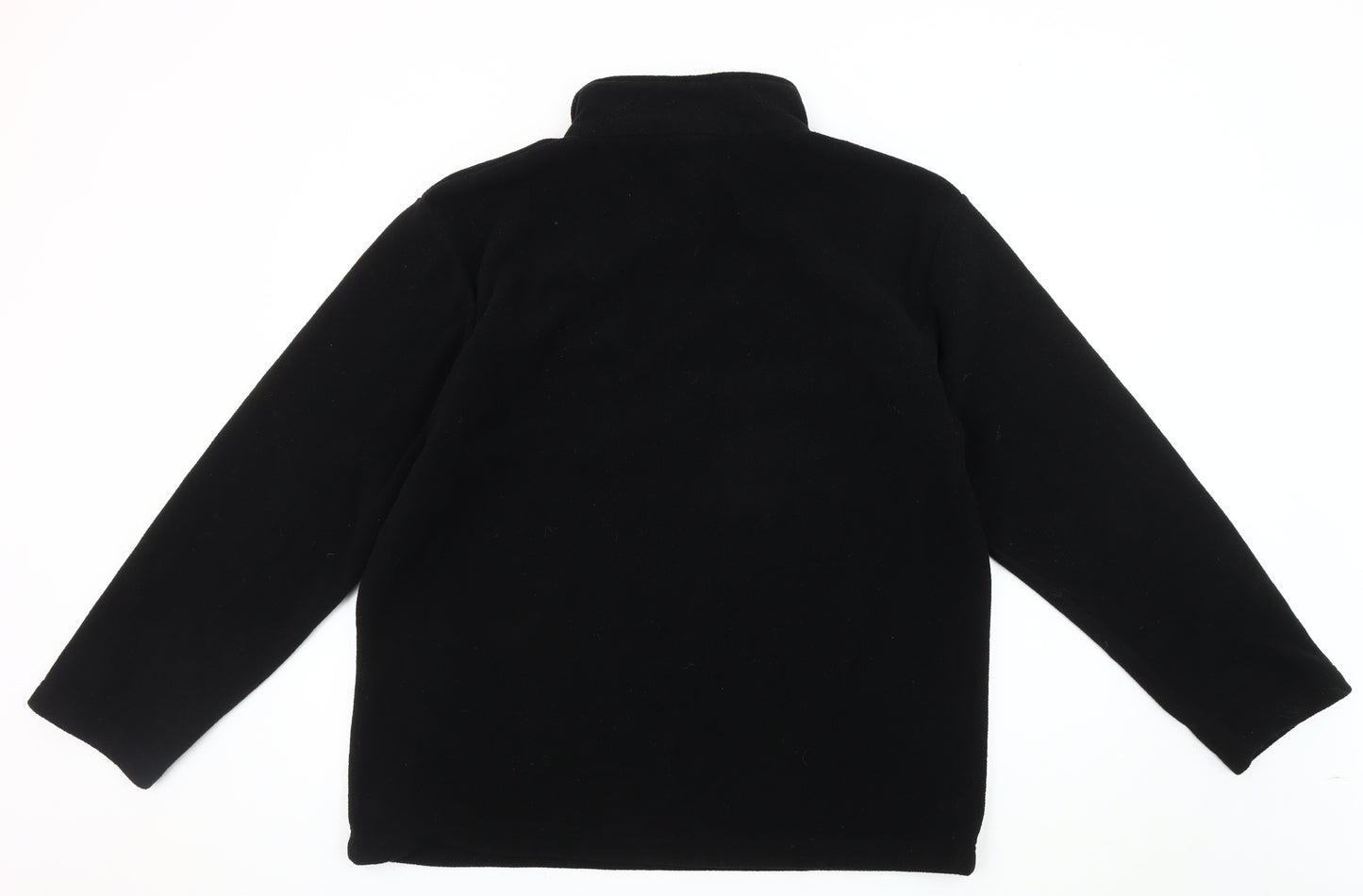 Newsweek Men's XL Black Fleece Pullover Sweatshirt