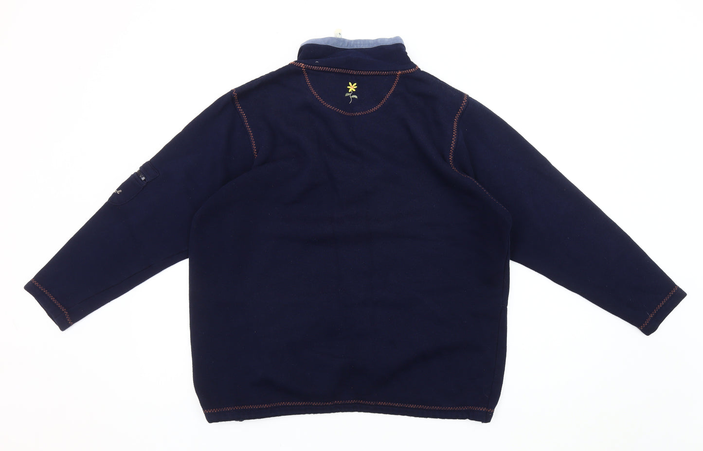 Clever Shepherd Women's Blue Pullover Sweatshirt Size 10