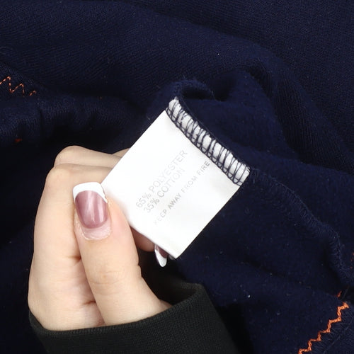 Clever Shepherd Women's Blue Pullover Sweatshirt Size 10