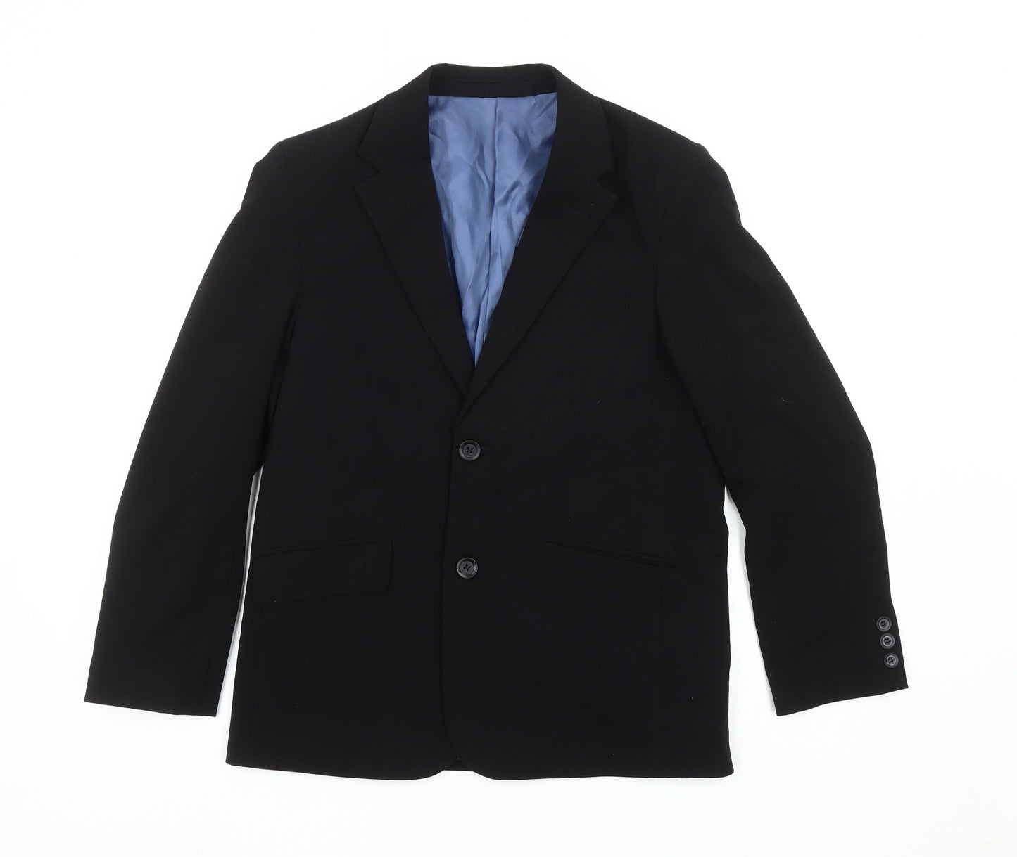 Marks and Spencer Boys Black Suit Jacket 12-13 Years Formal Wedding