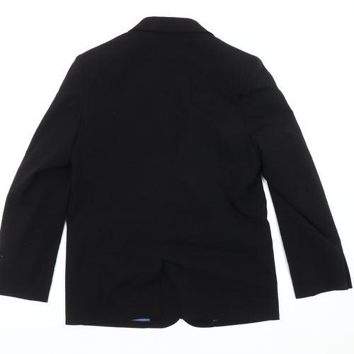 Marks and Spencer Boys Black Suit Jacket 12-13 Years Formal Wedding