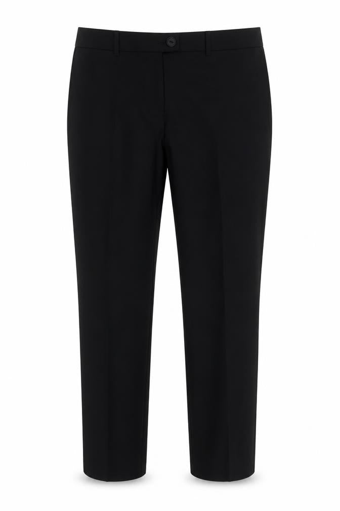 Front view of Next Black Trousers, size 12, unisex adults