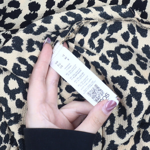 ASOS Women's Animal Print Dress Size 12 Casual