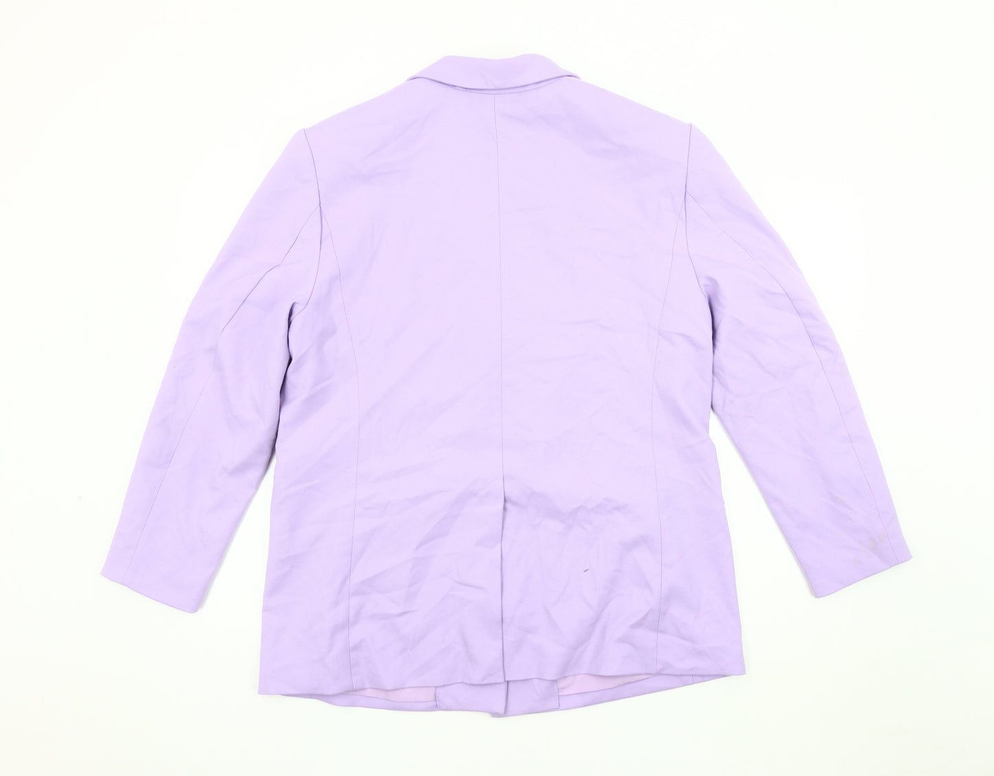 Divided Women's Purple Blazer, Size 12, Mid-Length, Casual