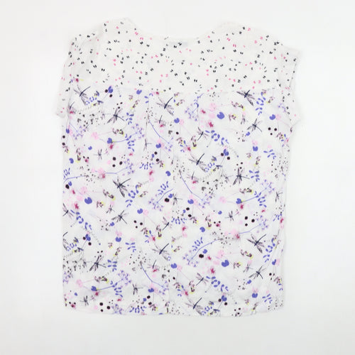 Next Women's Multicoloured Floral Blouse Size 10