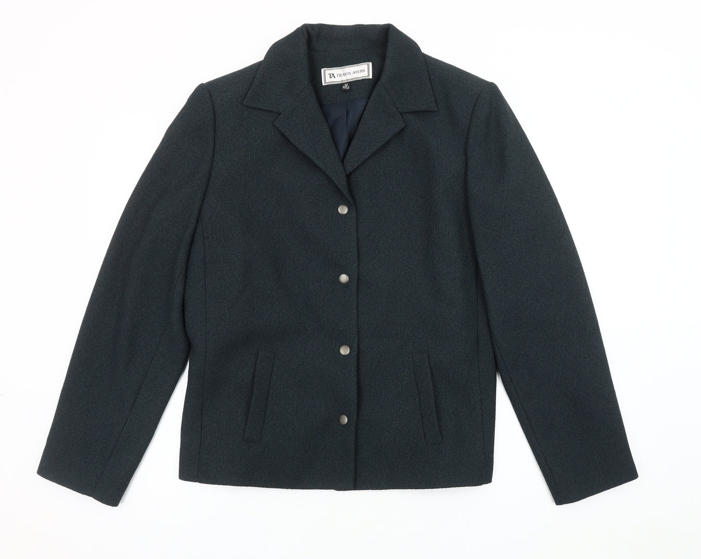 Travis Ayers Women's Black Suit Jacket Size 12