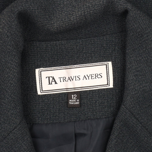 Travis Ayers Women's Black Suit Jacket Size 12