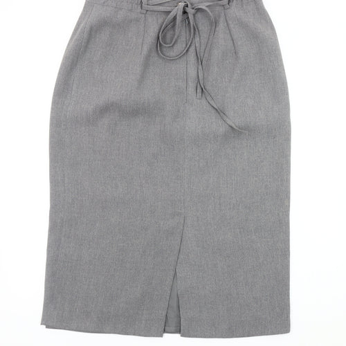 Bonmarché Women's Grey Pencil Skirt Size 16