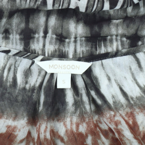 Monsoon Women's Multicoloured Geometric Blouse S