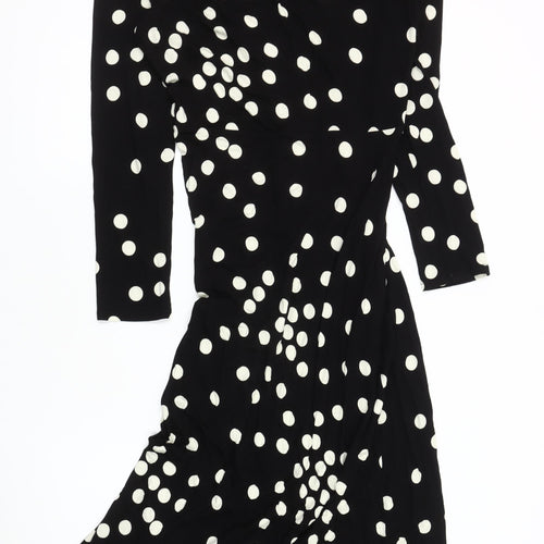 Friends Like These Black Polka Dot Dress, Size 12