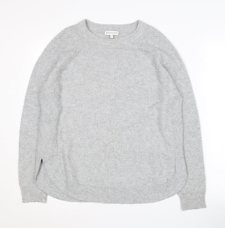 Warehouse Women's Grey Pullover Jumper Size 8